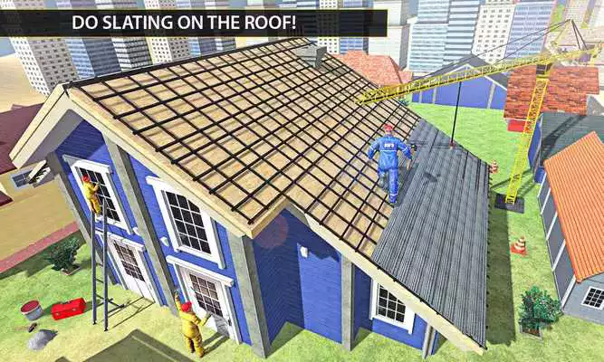 Play Modern House Roof Construction