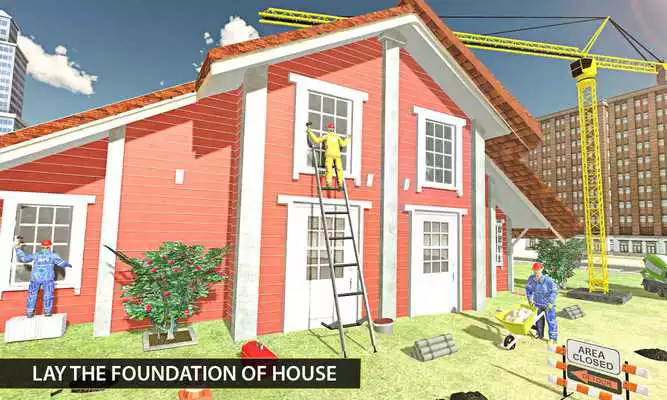 Play Modern House Roof Construction