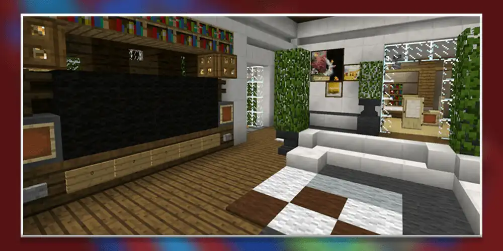 Play Modern Mansion For Mcpe as an online game Modern Mansion For Mcpe with UptoPlay