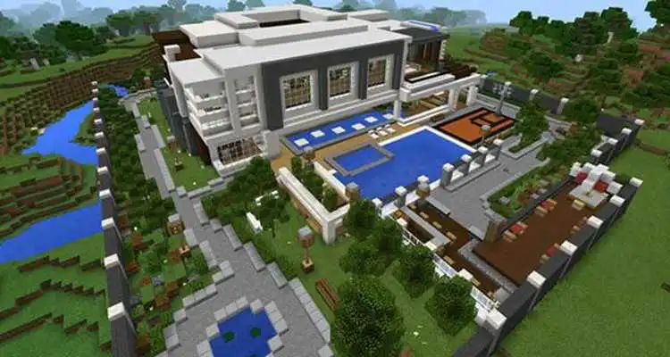 Play Modern Mansion MPCE Map