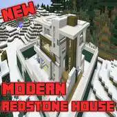 Free play online Modern Mansion Redstone MAP For MCPE APK