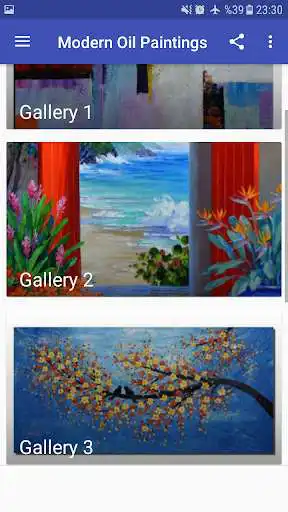 Play Modern Oil Paintings