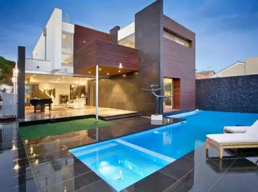 Play APK Modern Pool House Design  and enjoy Modern Pool House Design with UptoPlay com.ModernPoolHouseDesign.basenk