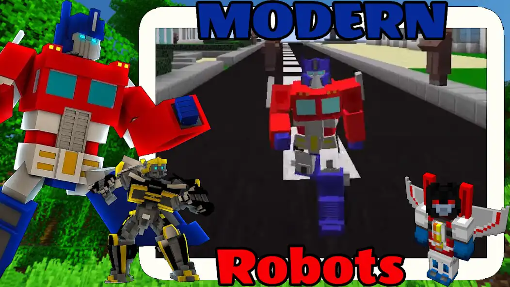 Play Modern robots mod as an online game Modern robots mod with UptoPlay