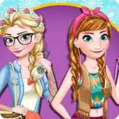 Free play online Modern Sisters Anna and Elsa APK