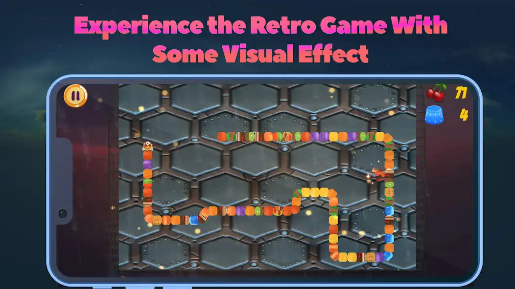 Play Modern Snake Xenzia - 2077 as an online game Modern Snake Xenzia - 2077 with UptoPlay