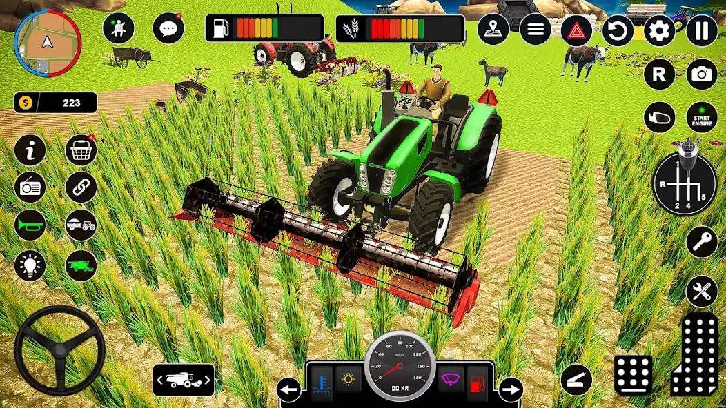 Play Modern Tractor Farming Games  and enjoy Modern Tractor Farming Games with UptoPlay