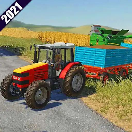 Play Modern Tractor Village Worker 21-Farming Machines APK