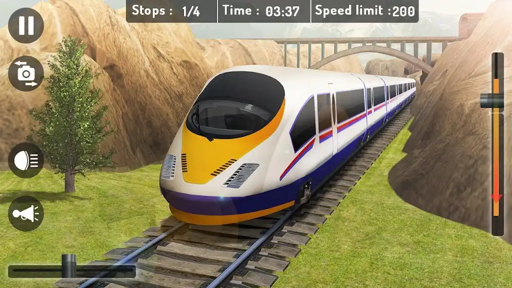 Play Modern Train Driving Simulator as an online game Modern Train Driving Simulator with UptoPlay