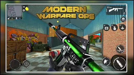 Play Modern Warfare Ops: FPS Shooter - Shooting Games  and enjoy Modern Warfare Ops: FPS Shooter - Shooting Games with UptoPlay