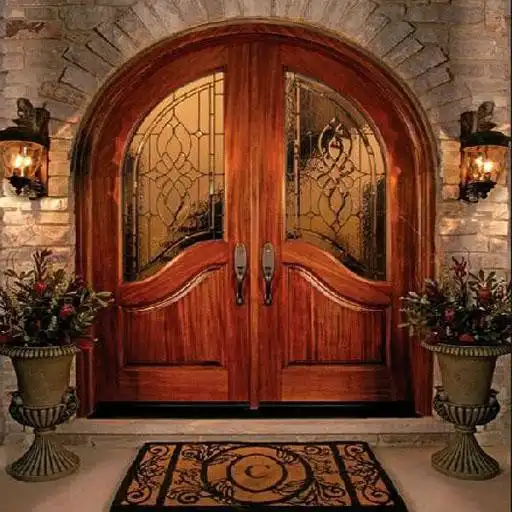 Play Modern Wooden Door Design APK
