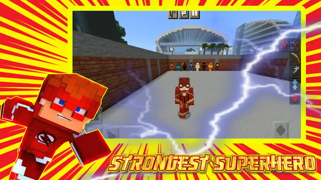 Play Mod Flash for Minecraft as an online game Mod Flash for Minecraft with UptoPlay