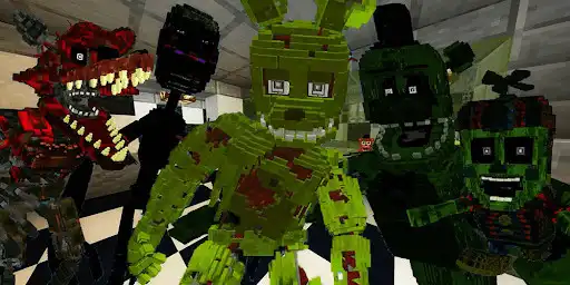 Play Mod FNAF for MCPE  and enjoy Mod FNAF for MCPE with UptoPlay
