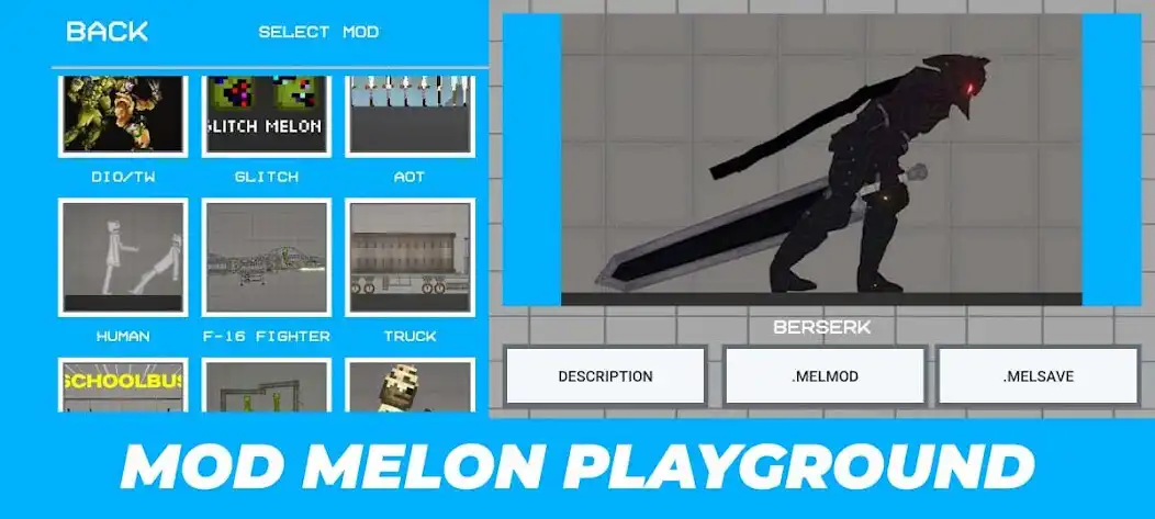 Play Mod For Melon Playground 2023 as an online game Mod For Melon Playground 2023 with UptoPlay