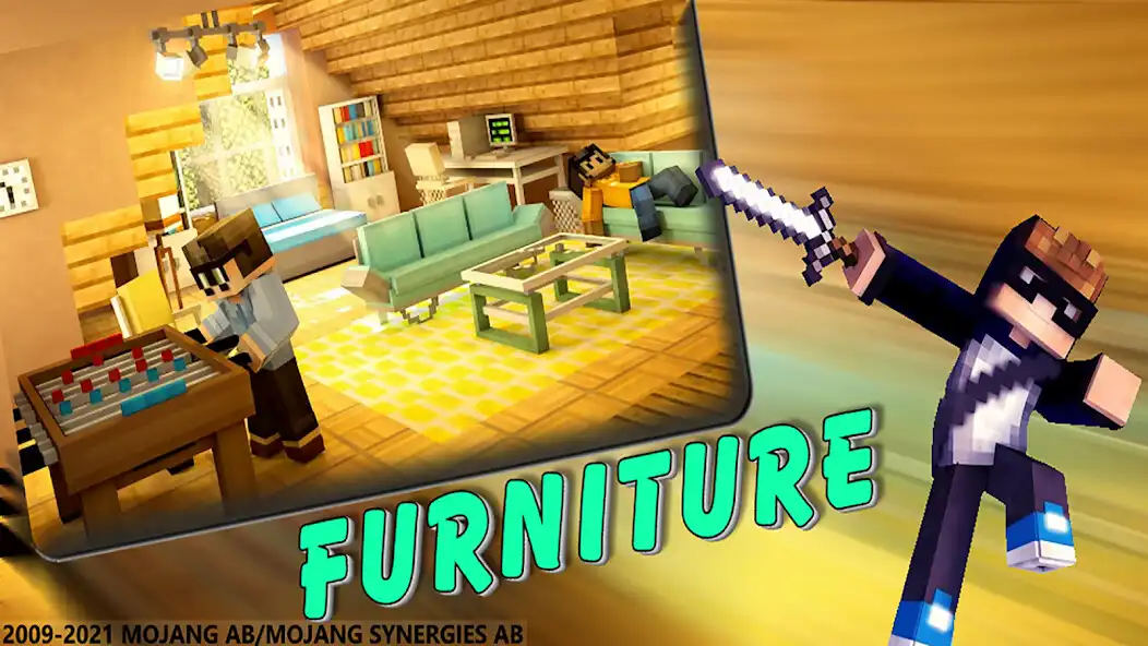 Play Mod Furnicraft: Decorate Home  and enjoy Mod Furnicraft: Decorate Home with UptoPlay