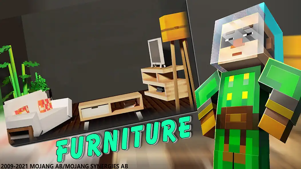 Play Mod Furnicraft: Decorate Home as an online game Mod Furnicraft: Decorate Home with UptoPlay
