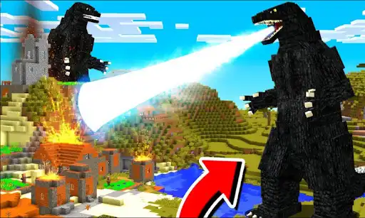 Play Mod Godzilla The King of The Monsters Add for MCPE  and enjoy Mod Godzilla The King of The Monsters Add for MCPE with UptoPlay