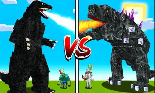 Play Mod Godzilla The King of The Monsters Add for MCPE as an online game Mod Godzilla The King of The Monsters Add for MCPE with UptoPlay