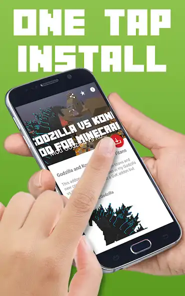 Play Mod Godzilla vs Kong for MCPE as an online game Mod Godzilla vs Kong for MCPE with UptoPlay