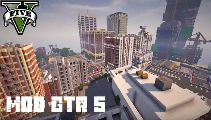 Play Mod GTA 5 for minecraft