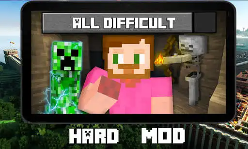 Play Mod Hard Mode Survive for MCPE  and enjoy Mod Hard Mode Survive for MCPE with UptoPlay