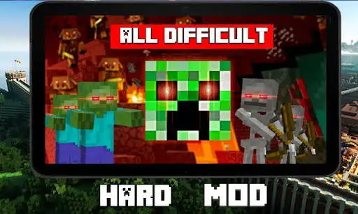Play Mod Hard Mode Survive for MCPE as an online game Mod Hard Mode Survive for MCPE with UptoPlay