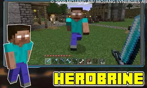 Play Mod Herobrine as an online game Mod Herobrine with UptoPlay