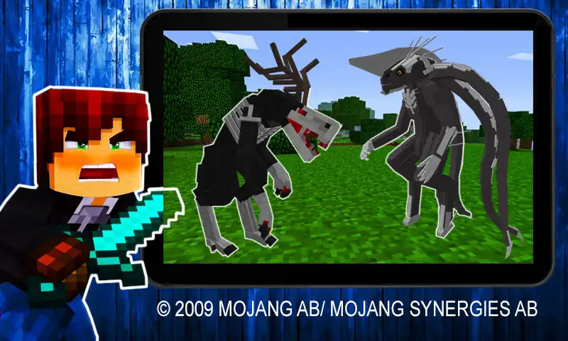Play Mod Horror Monsters for MCPE as an online game Mod Horror Monsters for MCPE with UptoPlay