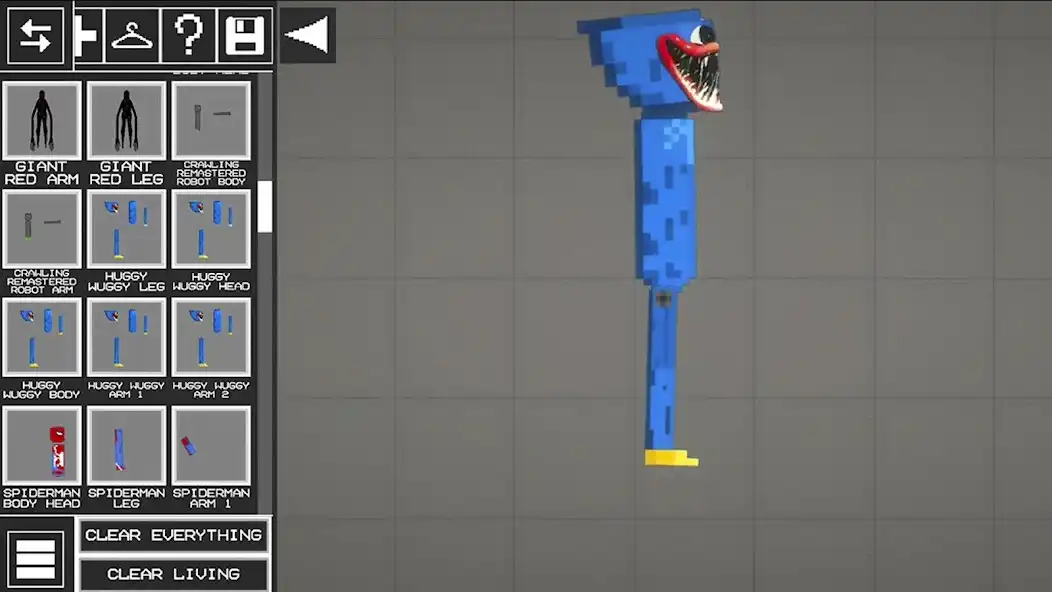 Play Mod Huggy Melon Playground as an online game Mod Huggy Melon Playground with UptoPlay