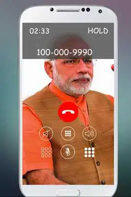 Play Modi Fake Call  SMS
