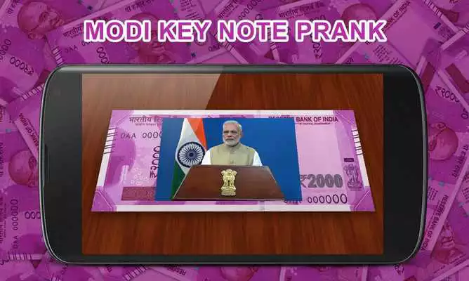 Play Modi key note Scan Prank
