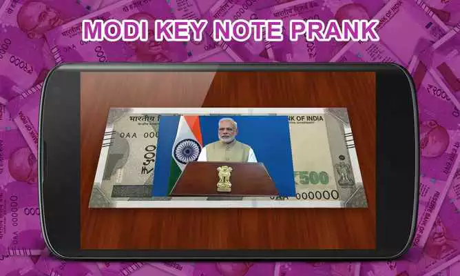 Play Modi key note Scan Prank