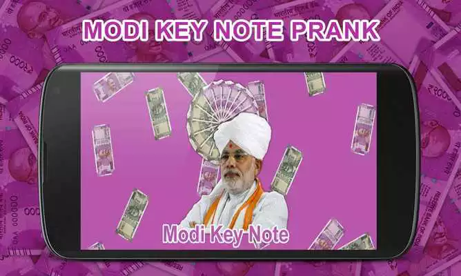 Play Modi key note Scan Prank
