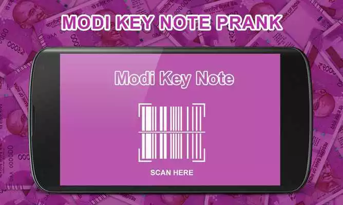 Play Modi key note Scan Prank