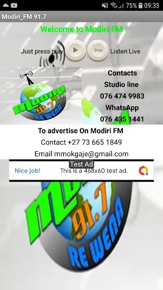 Play Modiri FM 91.7  and enjoy Modiri FM 91.7 with UptoPlay