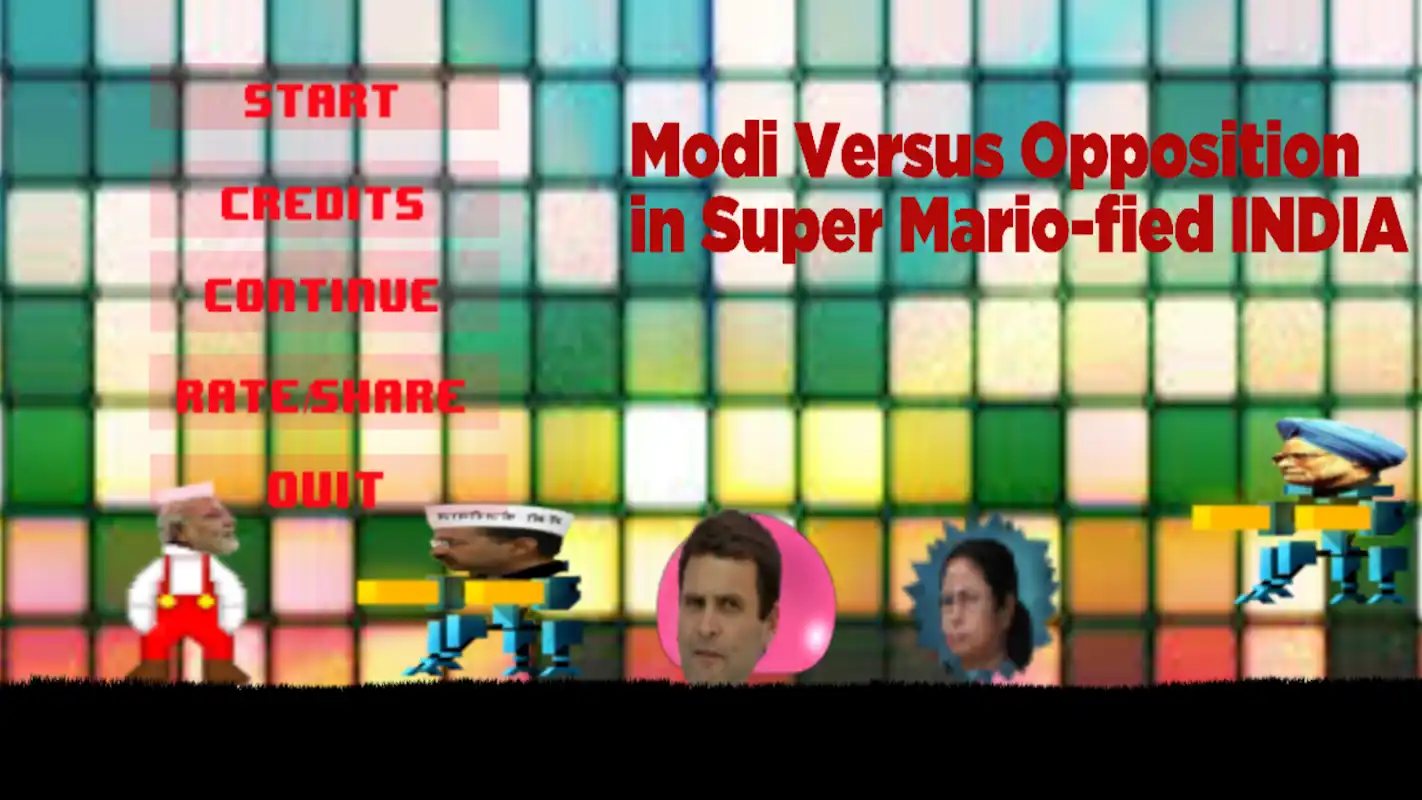 Play Modi Vs in Mario-fied India