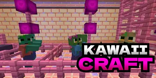 Play Mod Kawaii World for minecraft as an online game Mod Kawaii World for minecraft with UptoPlay