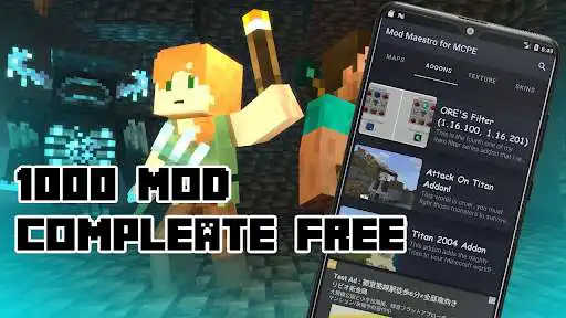 Play MOD-MAESTRO for Minecraft PE - Mod for MCPE as an online game MOD-MAESTRO for Minecraft PE - Mod for MCPE with UptoPlay