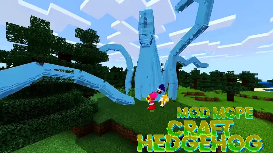 Play Mod MCPE Craft Hedgehog Sonic  and enjoy Mod MCPE Craft Hedgehog Sonic with UptoPlay