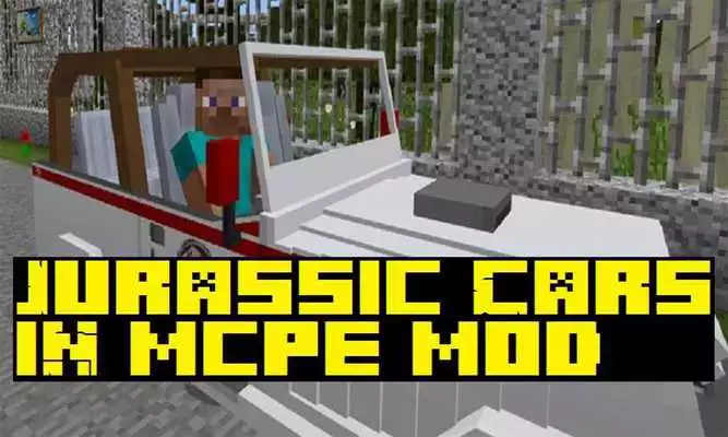 Play Mod MCPE: New Cars In Jurassic Craft v2 2017