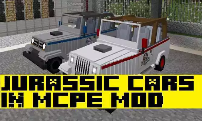 Play Mod MCPE: New Cars In Jurassic Craft v2 2017