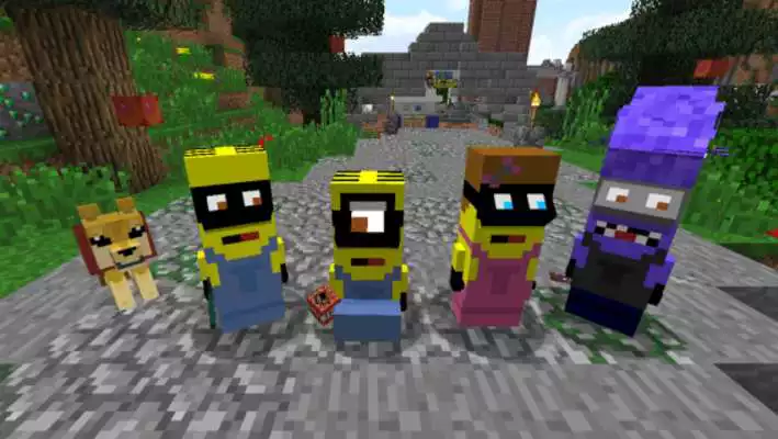 Play Mod Minions Army for MCPE