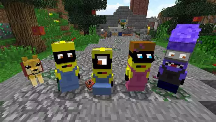 Play Mod Minions Army for MCPE