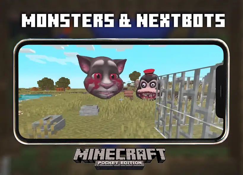 Play Mod Monsters  Nextbots MCPE  and enjoy Mod Monsters  Nextbots MCPE with UptoPlay