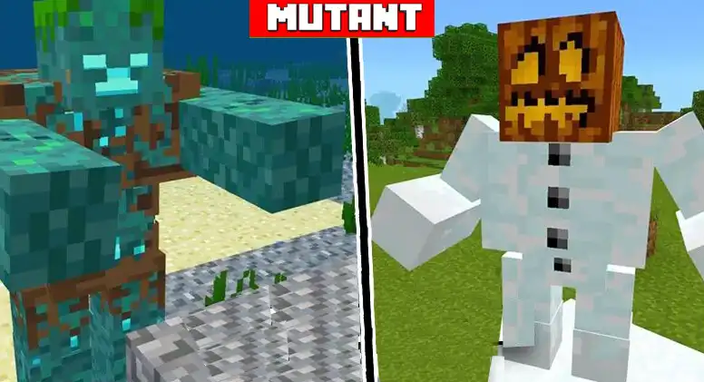 Play Mod Mutant Creatures for MCPE as an online game Mod Mutant Creatures for MCPE with UptoPlay