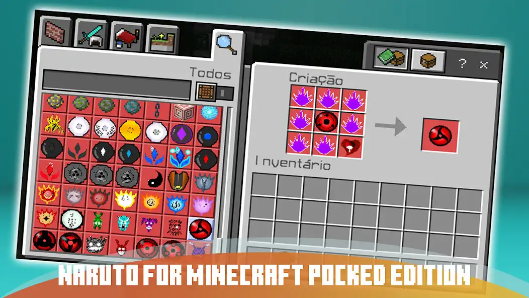Play Mod Naruto Anime MCPE as an online game Mod Naruto Anime MCPE with UptoPlay