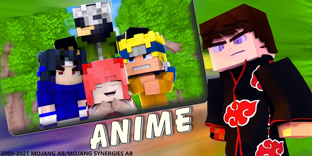 Play Mod Ninja Craft: Anime Heroes as an online game Mod Ninja Craft: Anime Heroes with UptoPlay