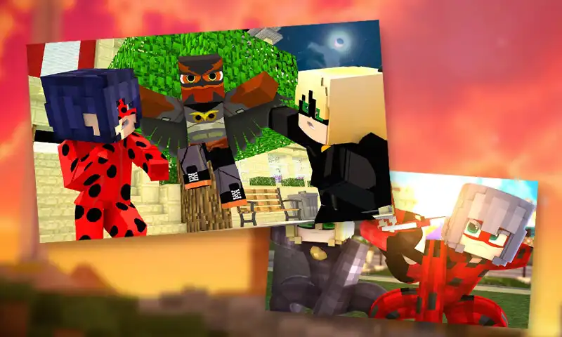 Play Mod Noir Lady Bug for Minecraft PE  and enjoy Mod Noir Lady Bug for Minecraft PE with UptoPlay