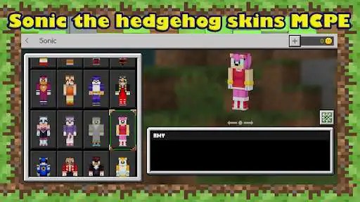 Play Mod of sonic for Minecraft as an online game Mod of sonic for Minecraft with UptoPlay