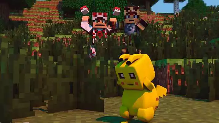Play Mod Pikachu for Minecraft pe